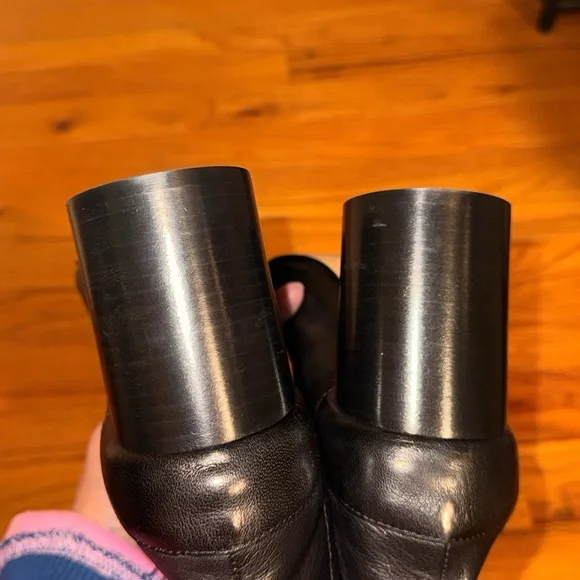 NWT Maison Martin Margiela Black Leather Tabi Ankle Boots - Picture 3 of 8